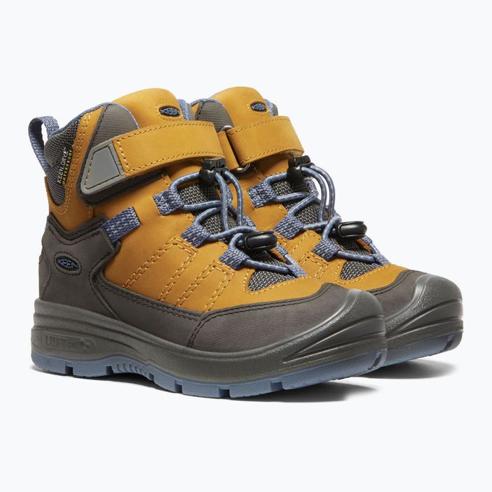 Juniorské trekingové topánky KEEN Redwood Mid žlté 1023886 12
