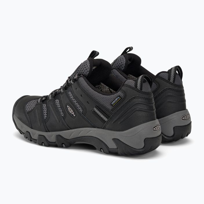 Pánske trekové topánky KEEN Koven Wp black-grey 1025155 3
