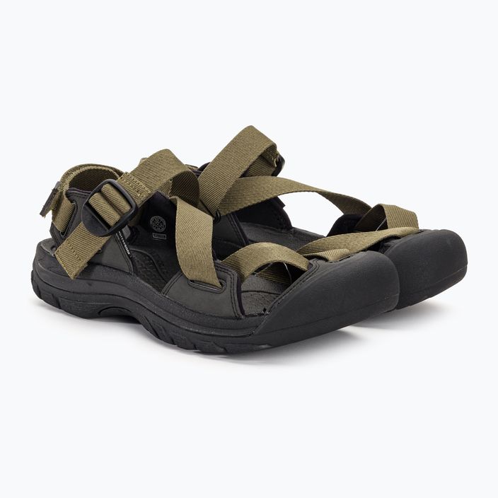 KEEN Zerraport II Military olive/black pánske trekingové sandále 4