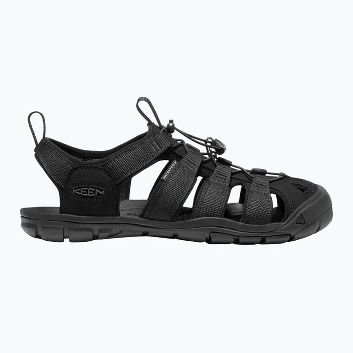 KEEN Clearwater CNX pánske trekingové sandále triple black 9