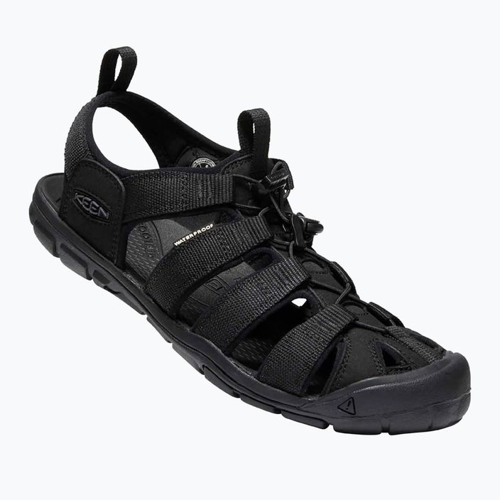 KEEN Clearwater CNX pánske trekingové sandále triple black 10