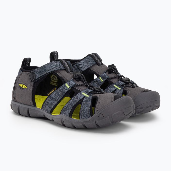 Detské trekingové sandále Keen Seacamp II CNX sivomodré 126321 4