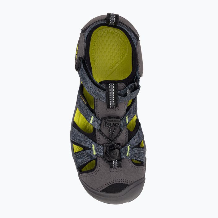 Detské trekingové sandále Keen Seacamp II CNX sivomodré 126321 6