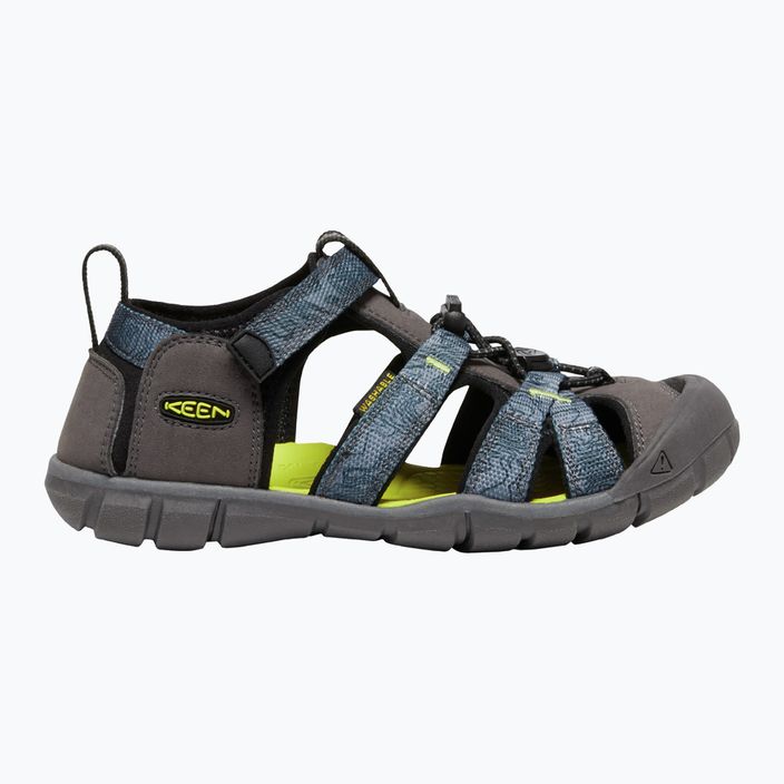 Detské trekingové sandále Keen Seacamp II CNX sivomodré 126321 9