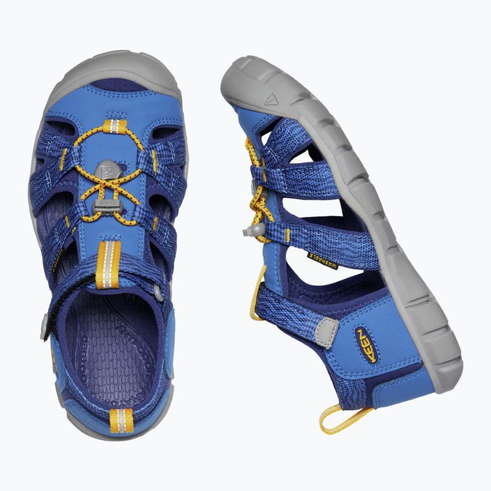 Detské trekingové sandále Keen Seacamp II CNX modré 126323 10