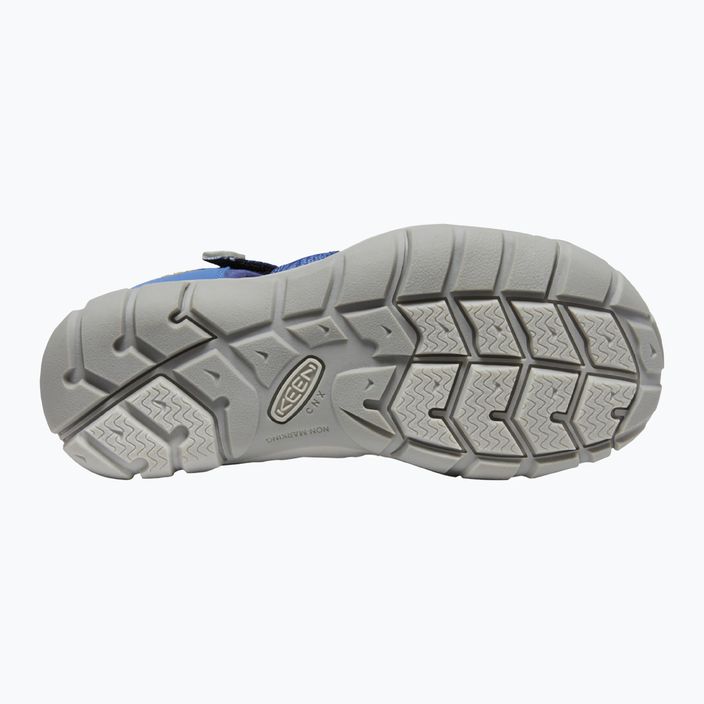 Detské trekingové sandále Keen Seacamp II CNX modré 126323 12