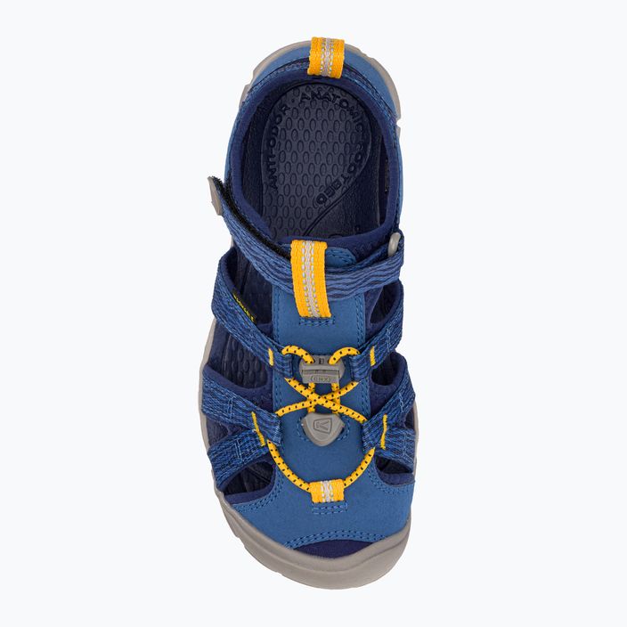 Detské trekingové sandále Keen Seacamp II CNX modré 126323 6