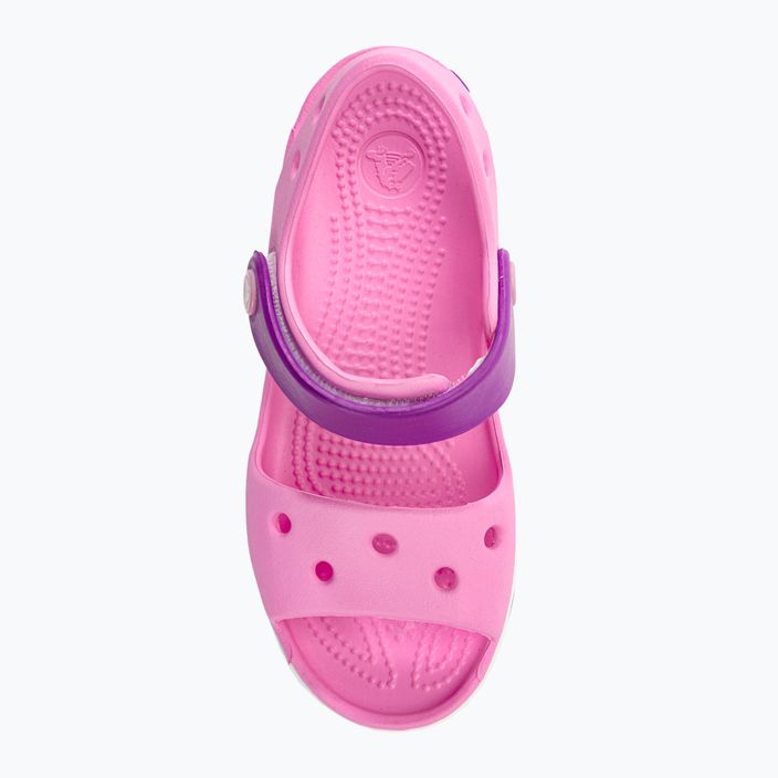 Detské sandále Crocs Crockband carnation/ametyst 6