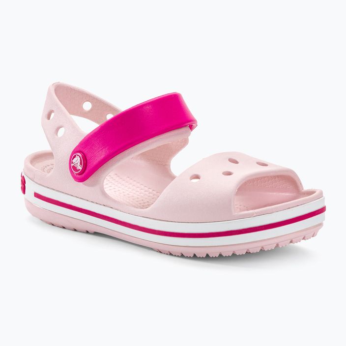 Detské sandále Crocs Crockband sotva ružové/candy pink