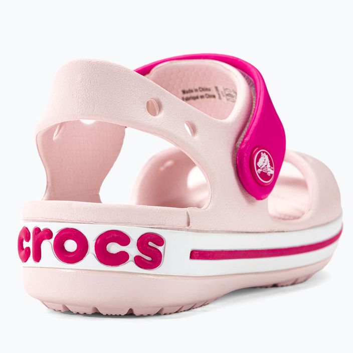 Detské sandále Crocs Crockband sotva ružové/candy pink 9