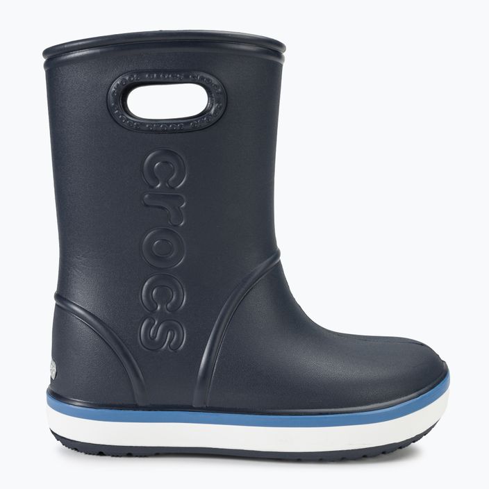 Gumáky Crocs Crocband Rain Boot Kids navy/bright cobalt wellingtons 2