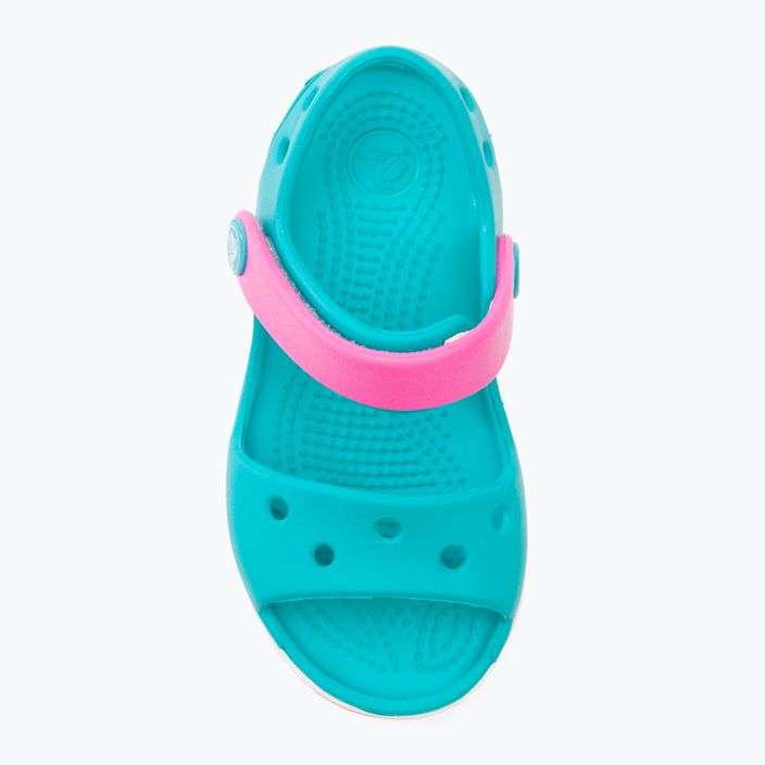 Detské sandále Crocs Crockband digital aqua 6