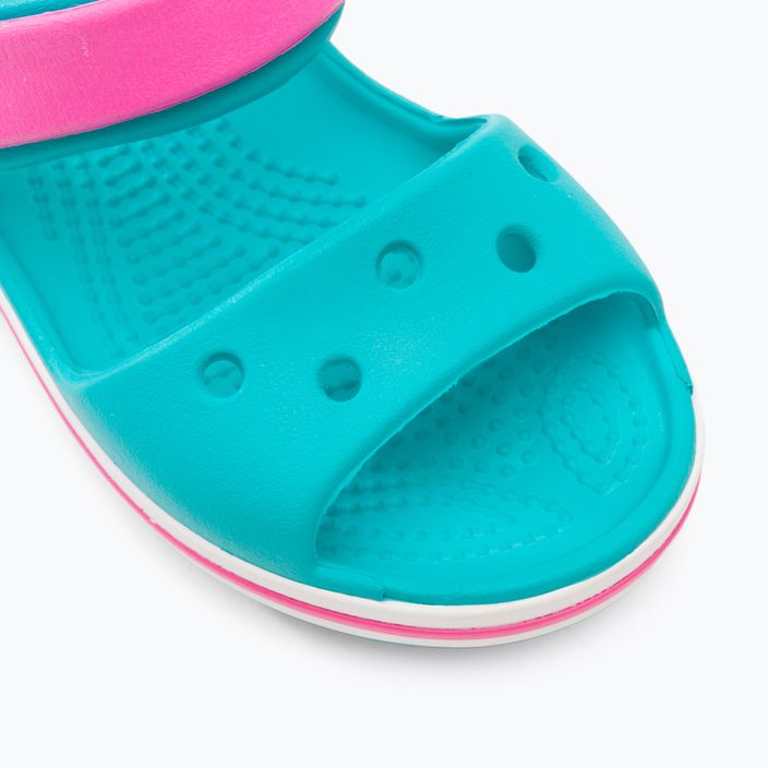Detské sandále Crocs Crockband digital aqua 7