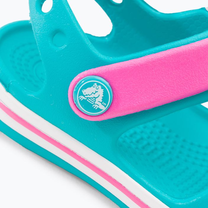 Detské sandále Crocs Crockband digital aqua 8