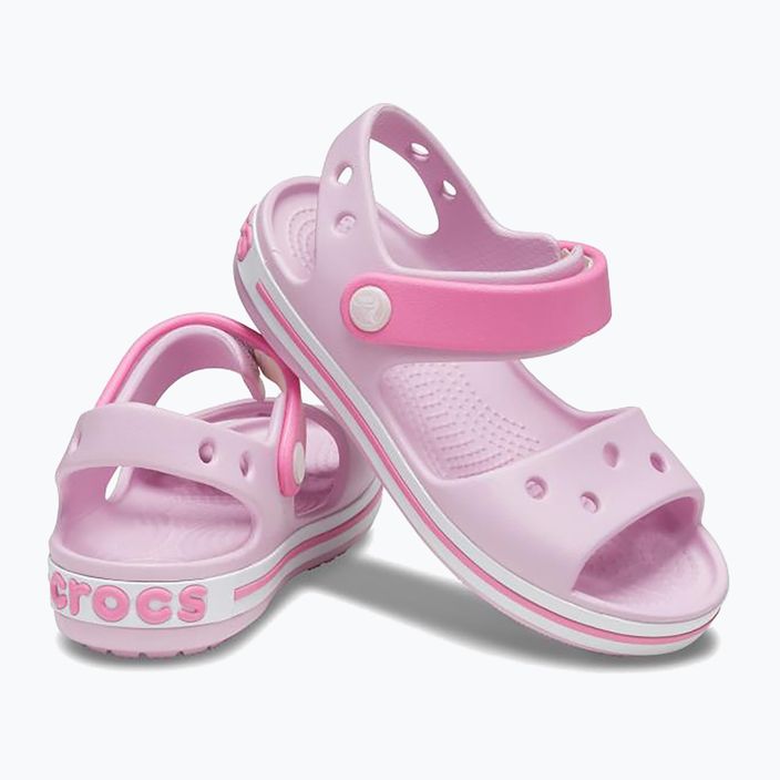 Detské sandále Crocs Crockband Kids Sandal ballerina pink 10