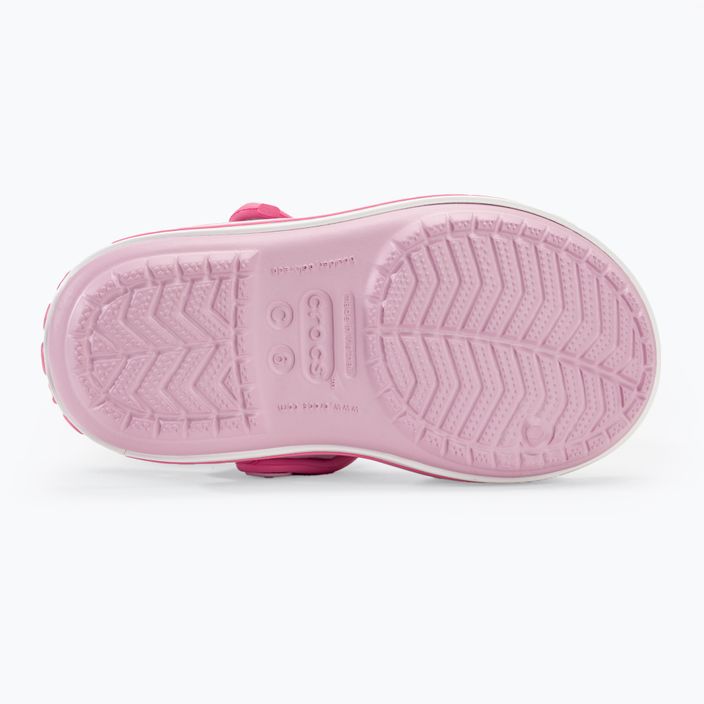 Detské sandále Crocs Crockband Kids Sandal ballerina pink 4