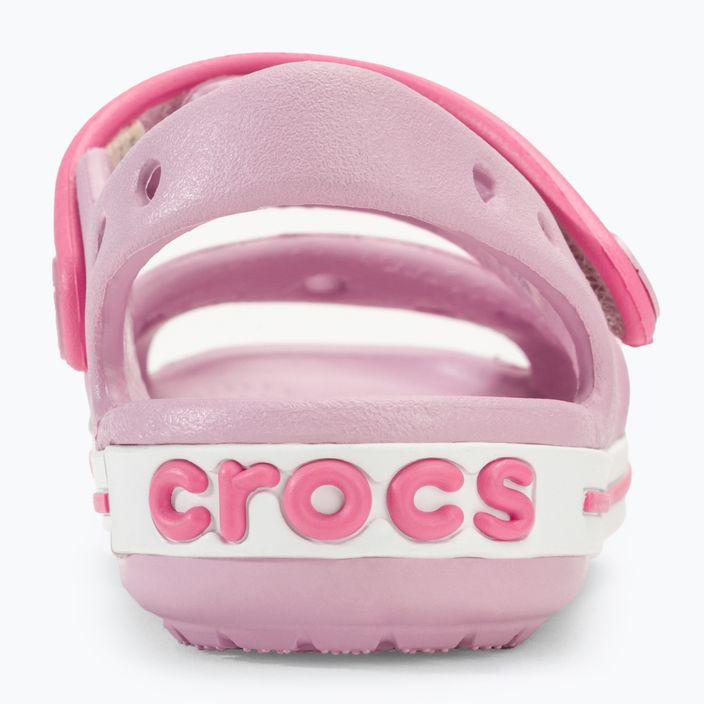 Detské sandále Crocs Crockband Kids Sandal ballerina pink 6