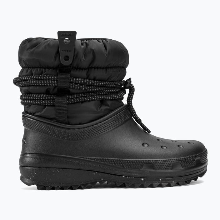 Dámske snehové topánky Crocs Classic Neo Puff Luxe black 2