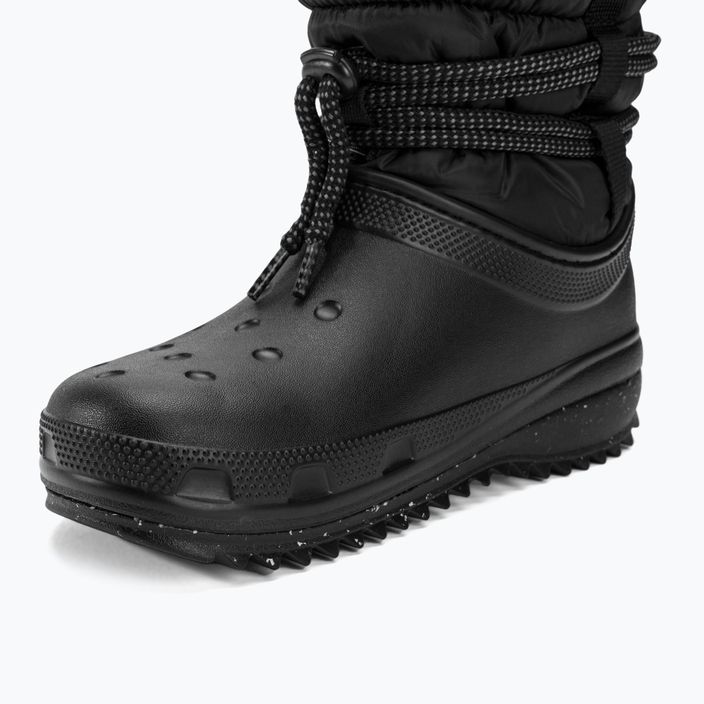 Dámske snehové topánky Crocs Classic Neo Puff Luxe black 7