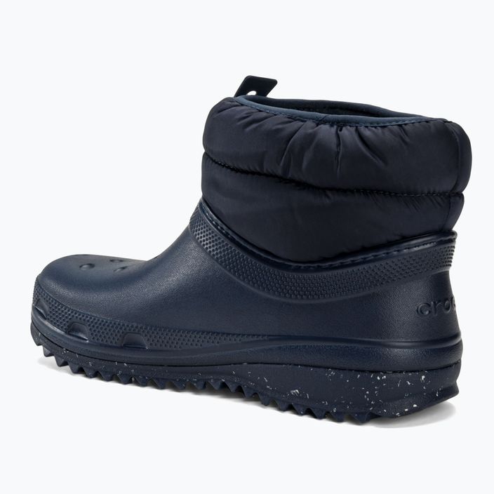 Dámske snehové topánky Crocs Classic Neo Puff Shorty navy 3