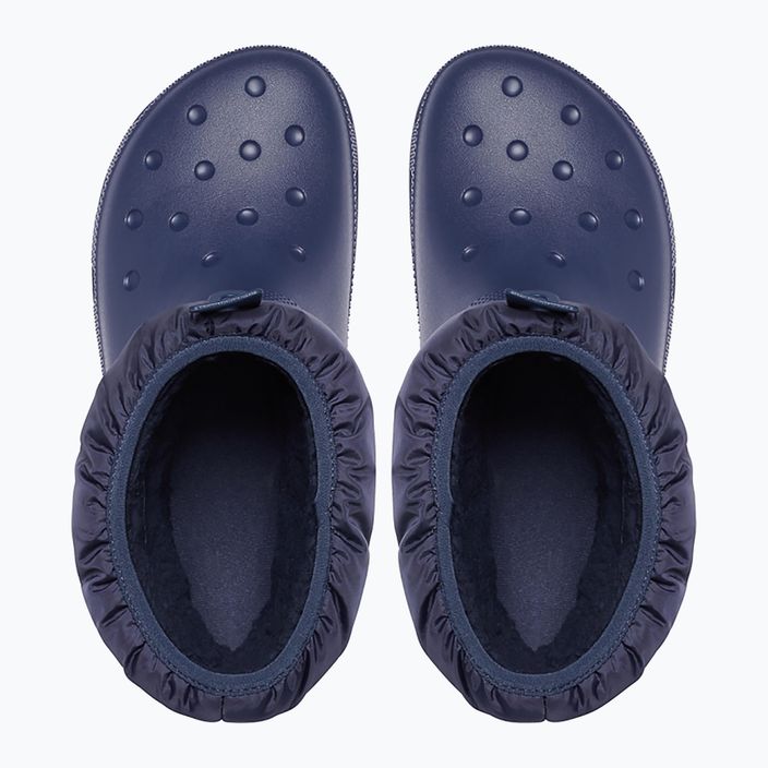 Dámske snehové topánky Crocs Classic Neo Puff Shorty navy 11