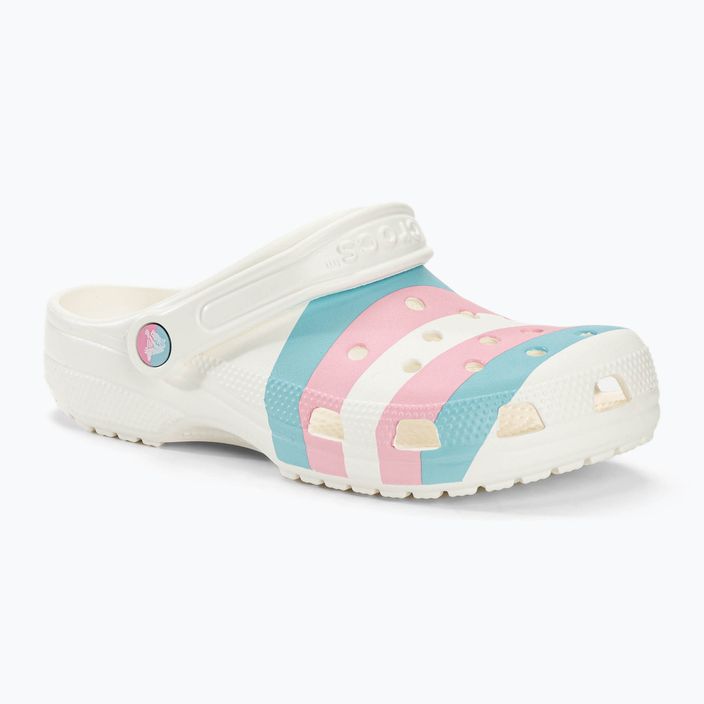 Šľapky ,sandále, Crocs Classic Seasonal Printed white/multi