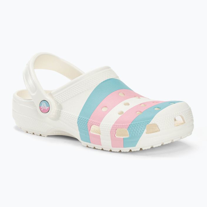 Šľapky ,sandále, Crocs Classic Seasonal Printed white/multi 2