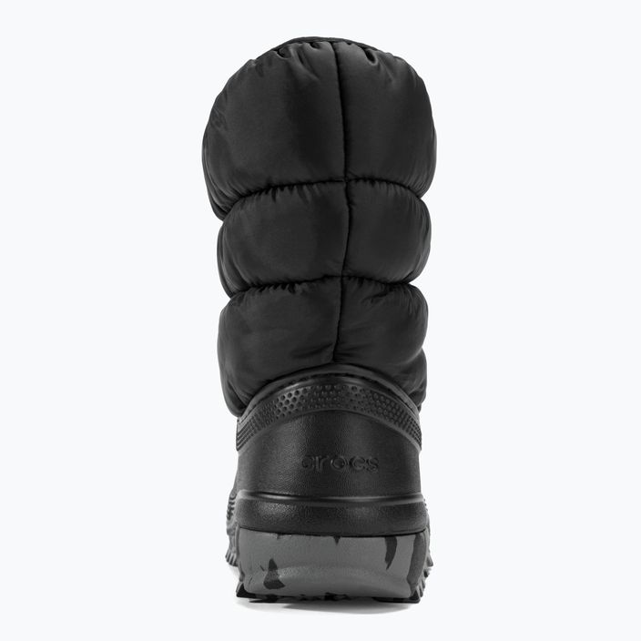 Juniorské snehové topánky Crocs Classic Neo Puff black 6