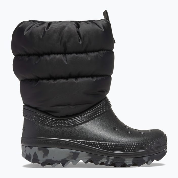 Juniorské snehové topánky Crocs Classic Neo Puff black 9