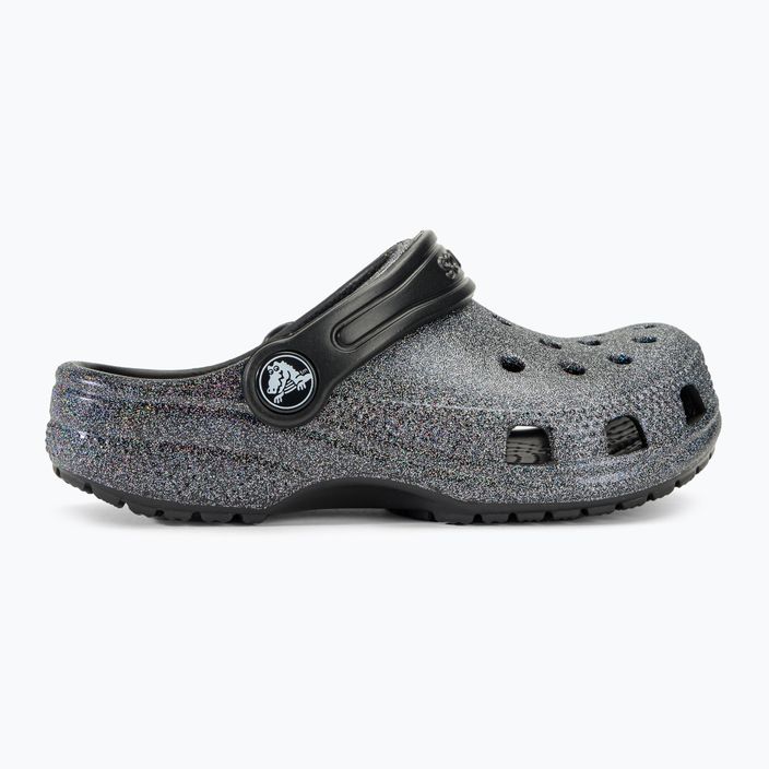 Šľapky detské ,sandále, Crocs Classic Glitter Clog black 3