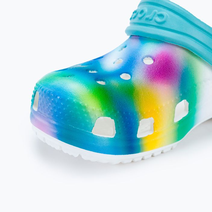 Šľapky detské ,sandále, Crocs Classic Solarized Clog white/multi 8