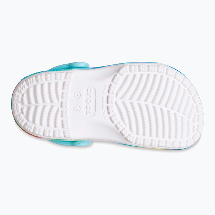 Šľapky detské ,sandále, Crocs Classic Solarized Clog white/multi 13
