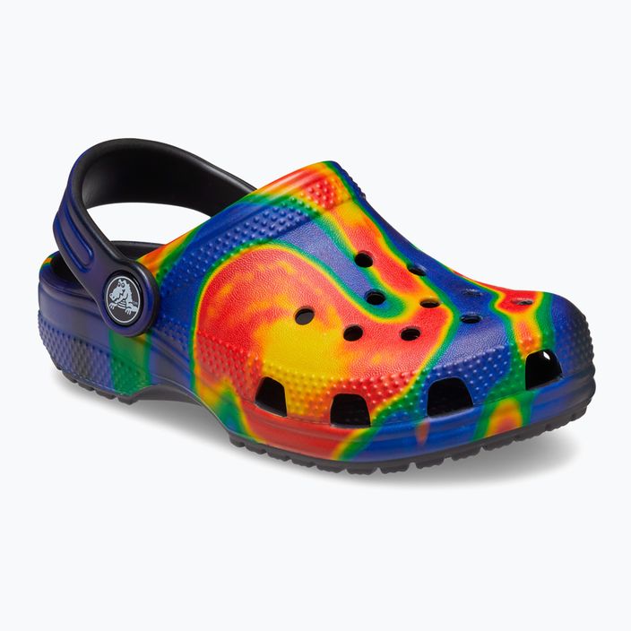 Šľapky detské ,sandále, Crocs Classic Solarized Clog black/navy 9