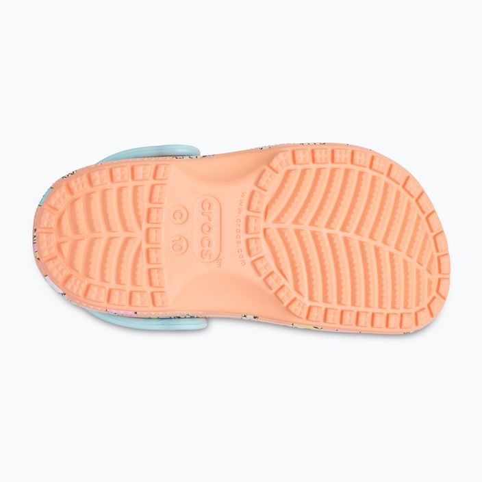 Detské žabky Crocs Classic Pool Party Clog T orange 207846-83E 15