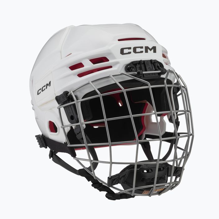 CCM Tacks 70 Combo juniorská hokejová prilba biela 4109872 8