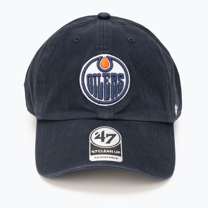 47 Značka NHL Edmonton Oilers baseballová čiapka CLEAN UP navy 4
