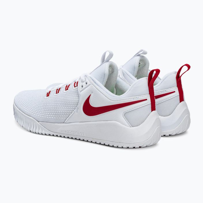 Pánska volejbalová obuv Nike Air Zoom Hyperace 2 white and red AR5281-106 3