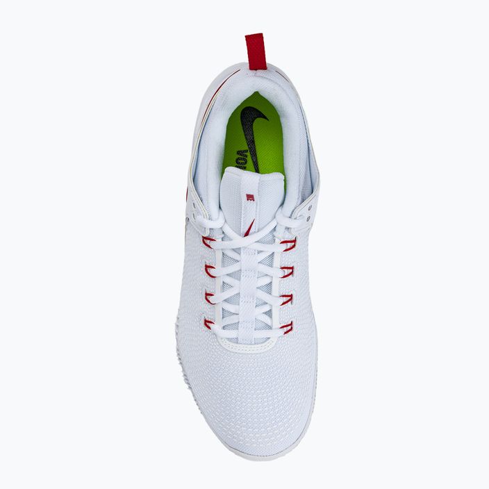 Pánska volejbalová obuv Nike Air Zoom Hyperace 2 white and red AR5281-106 6