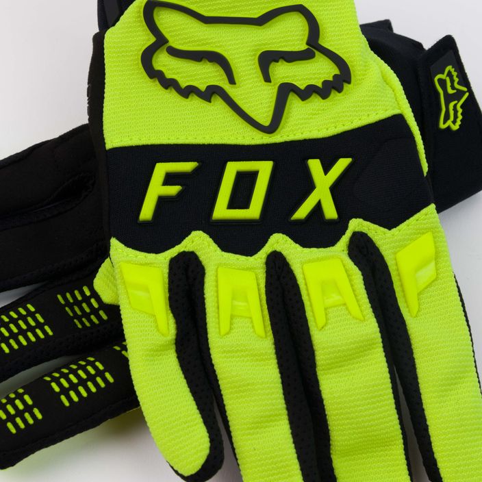 FOX Dirtpaw žlté pánske cyklistické rukavice 25796 4
