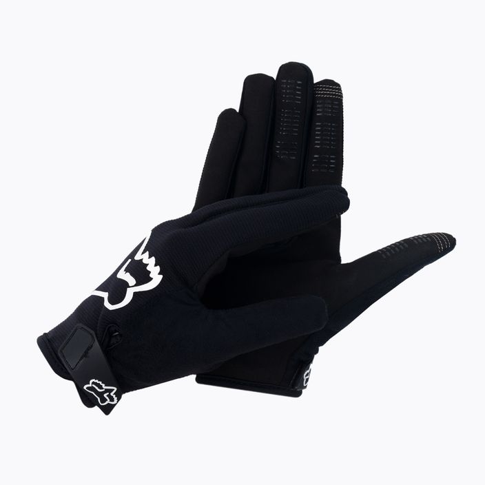 FOX Ranger pánske cyklistické rukavice čierne 27162