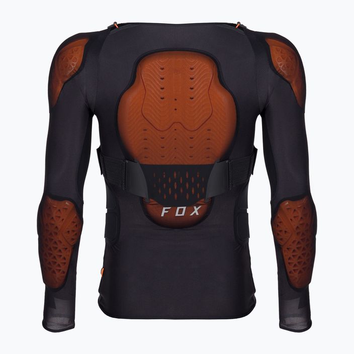 FOX Baseframe Pro D3O pánske ochranné tričko čierne 27744 2