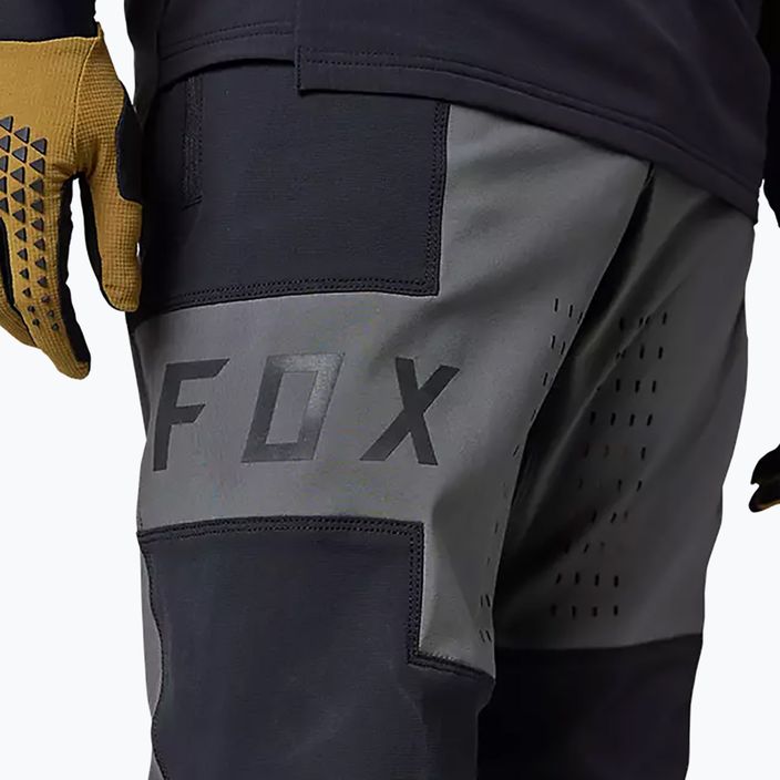 Fox Racing Defend Pro pánske cyklistické nohavice black/grey 28888_330 5