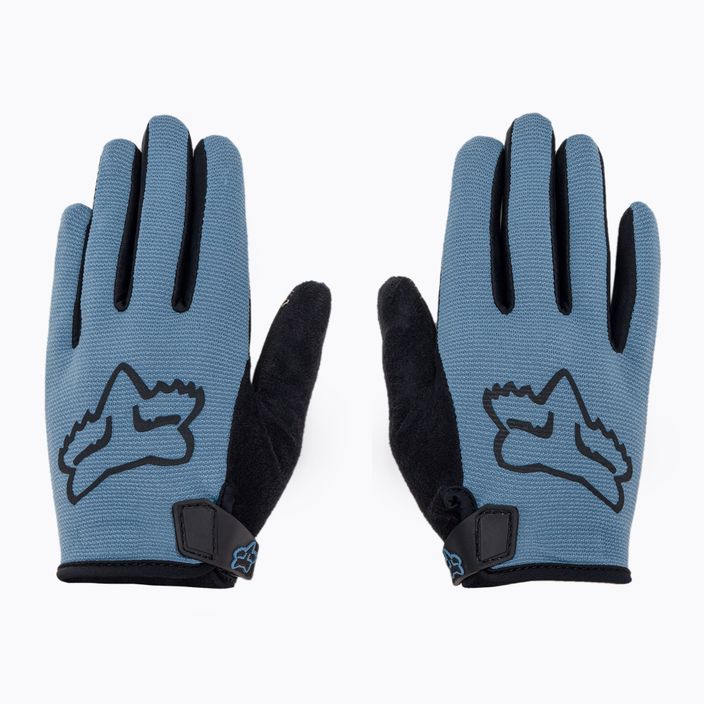 Detské cyklistické rukavice FOX Ranger modré/čierne 27389 3