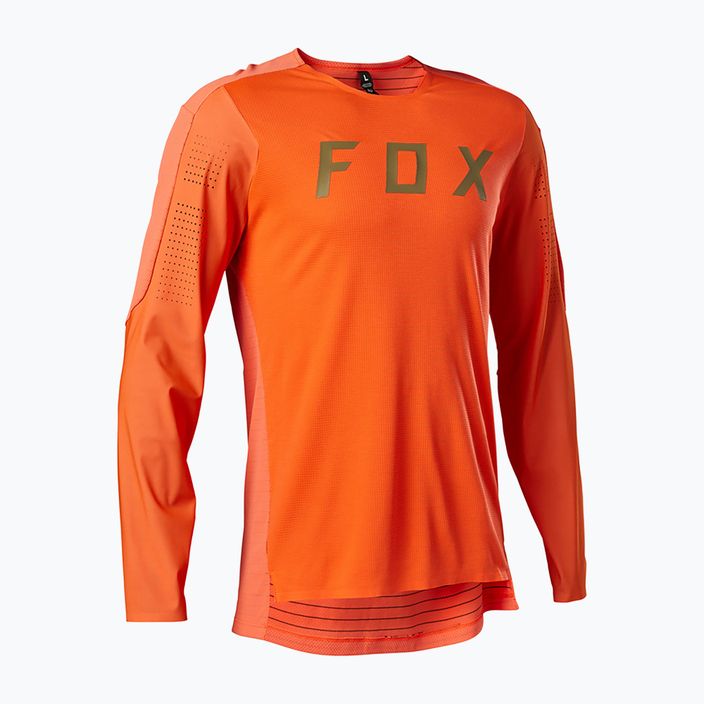Pánsky cyklistický dres Fox Racing Flexair Pro LS oranžový 28865_824