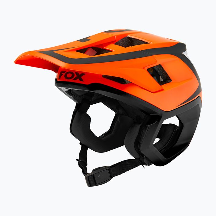 Cyklistická prilba FOX Dropframe Pro Dvide oranžová a čierna 29396 9