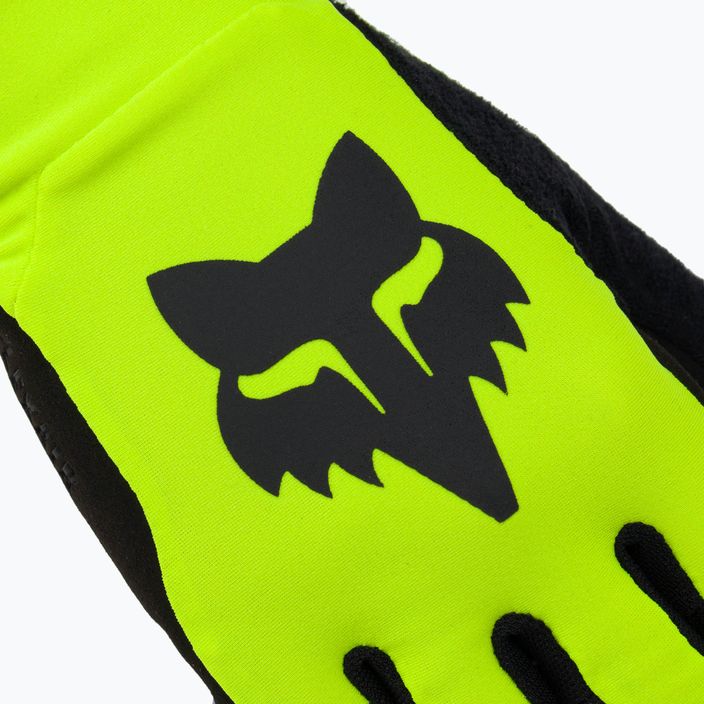 Cyklistické rukavice Fox Racing Flexair Lunar black/yellow 388_19_S 6
