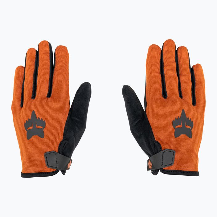 Pánske cyklistické rukavice Fox Racing Ranger burnt orange 3