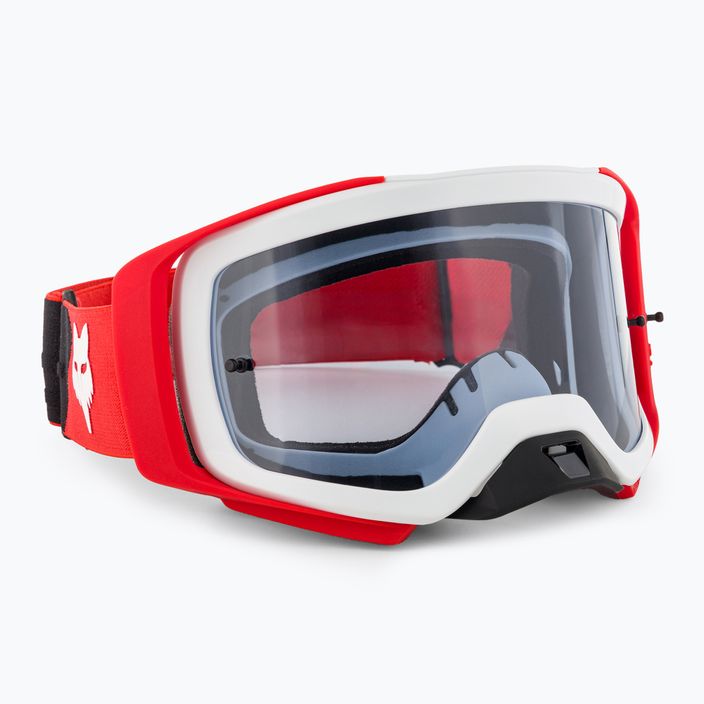 Cyklistické okuliare Fox Racing Airspace Core fluorescenčná červená/dymová 2