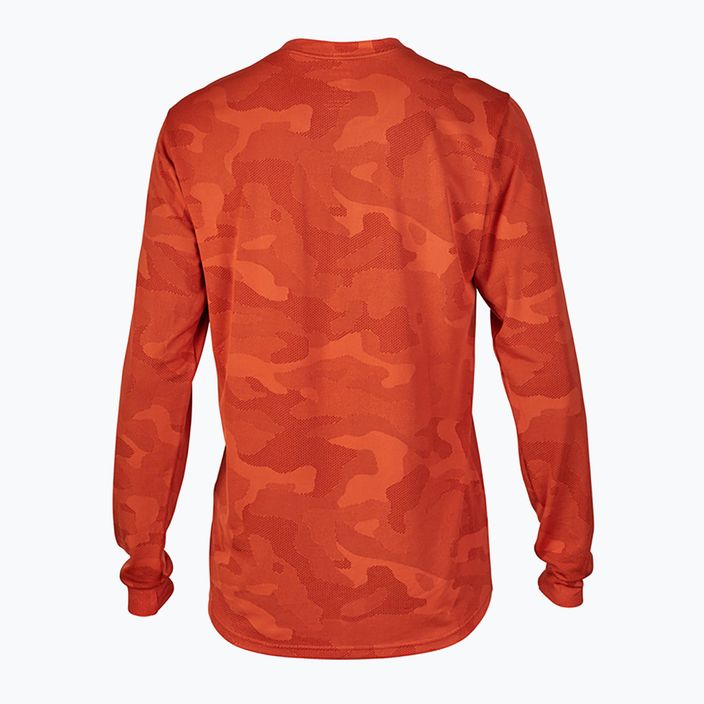 Pánsky cyklistický longsleeve Fox Racing Ranger Tru Dri atomic orange 2