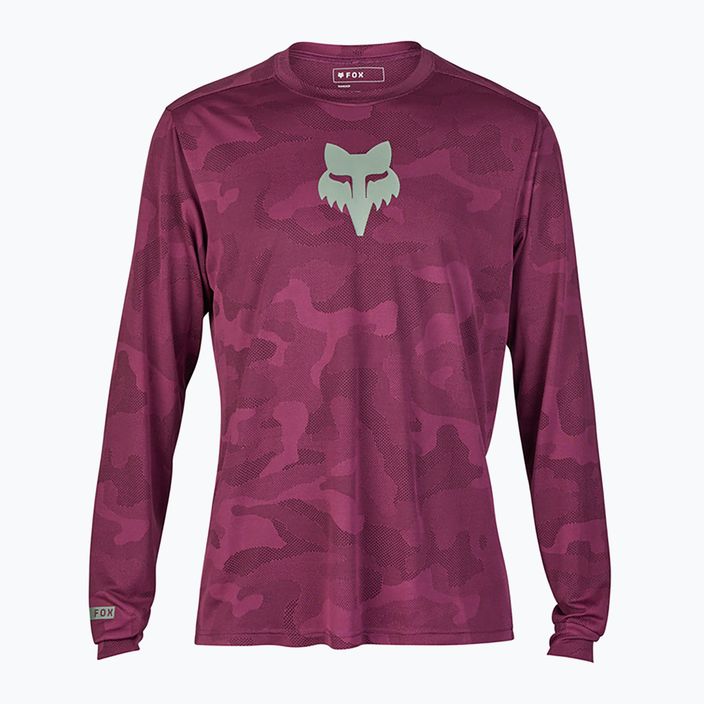 Pánsky cyklistický longsleeve Fox Racing Ranger Tru Dri sangria 3